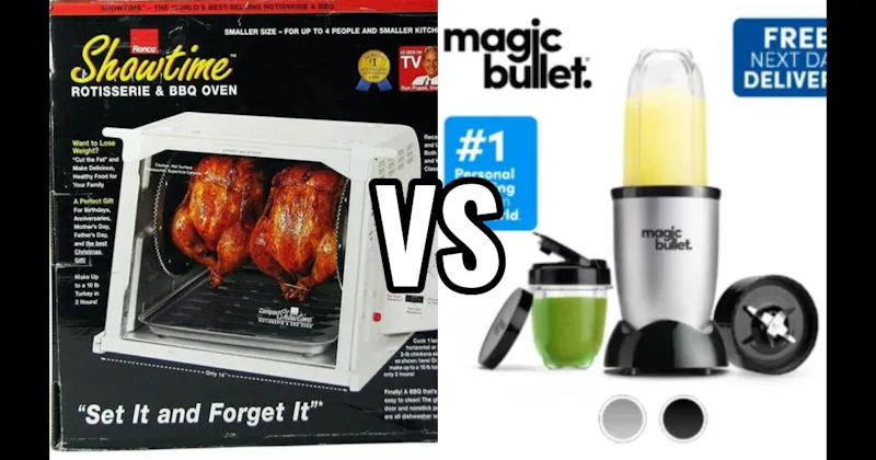 Magic Bullet vs. Showtime Rotisserie