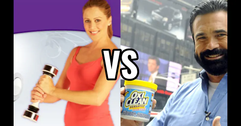 OxiClean vs. Shake Weight