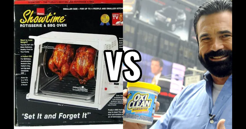OxiClean vs. Showtime Rotisserie