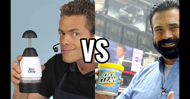 OxiClean vs. Slap Chop