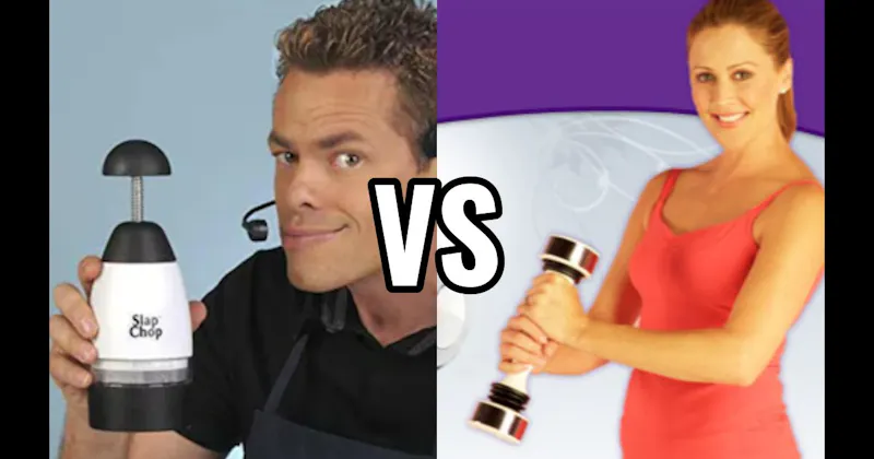 Shake Weight vs. Slap Chop