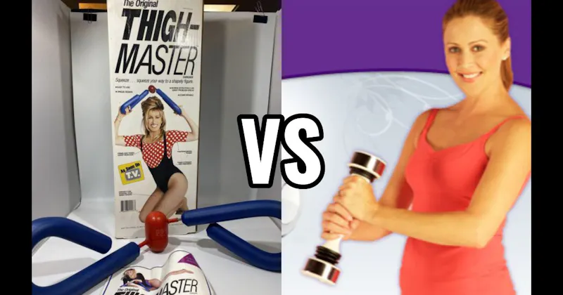Shake Weight vs. ThighMaster