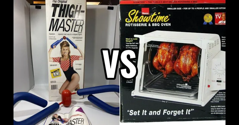 Showtime Rotisserie vs. ThighMaster