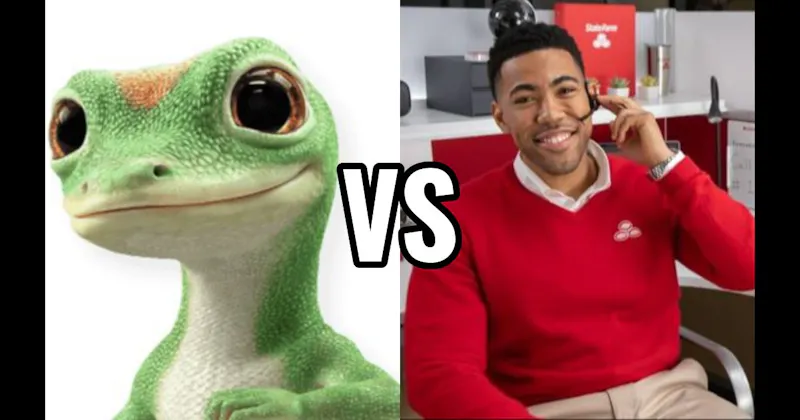 Geico Gecko vs. Jake from State Farm