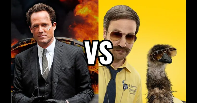 LiMu Emu (Liberty Mutual) vs. Mayhem (Allstate)