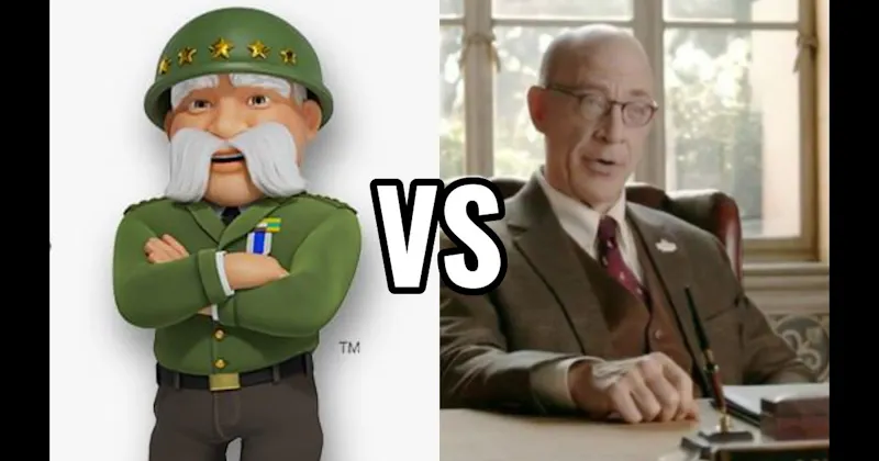 Professor Burke (Farmers Insurance) vs. The General (General)