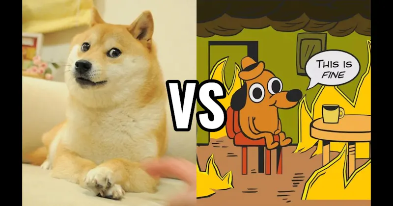 Doge vs. This is Fine Dog