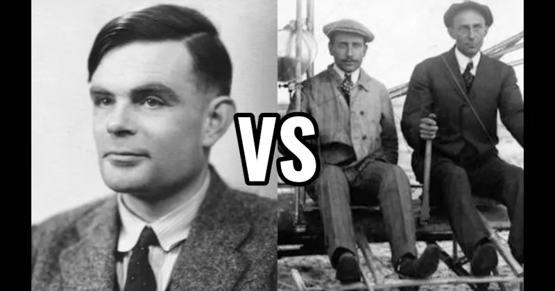 Alan Turing vs. Wright Brothers