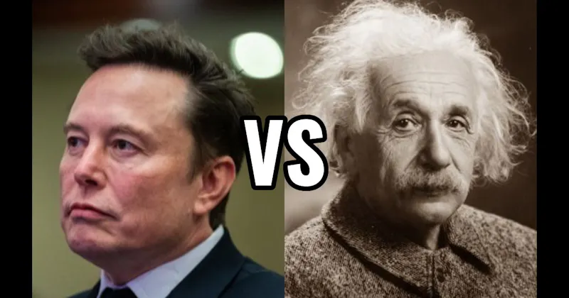 Albert Einstein vs. Elon Musk