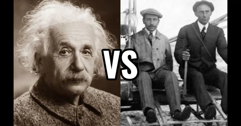 Albert Einstein vs. Wright Brothers