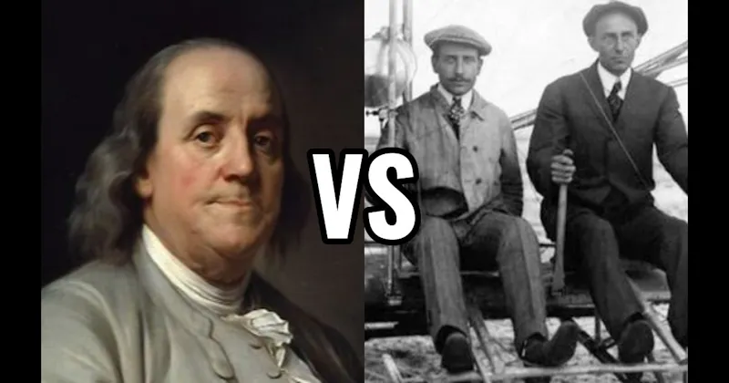 Benjamin Franklin vs. Wright Brothers