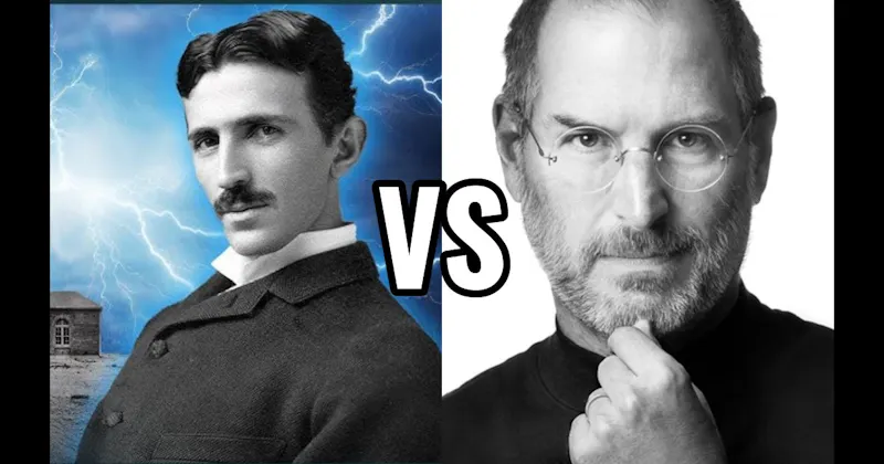 Nikola Tesla vs. Steve Jobs