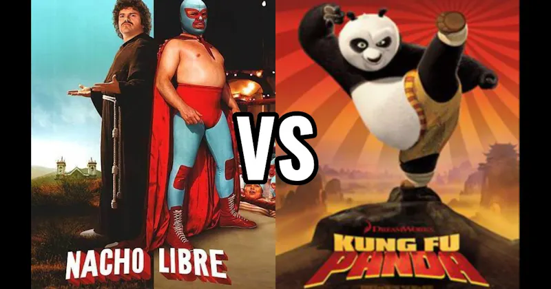 Kung Fu Panda vs. Nacho Libre