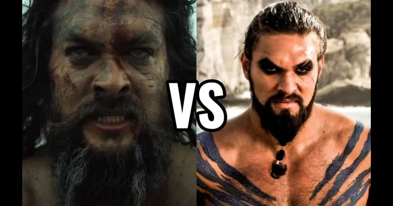 Baba Voss in See vs. Khal Drogo in Game of Thrones