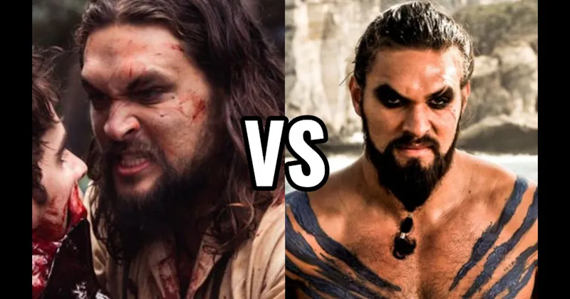 Declan Harp in Frontier vs. Khal Drogo in Game of Thrones