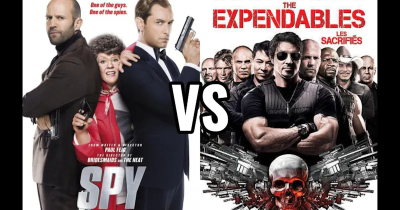 Spy (2015) vs. The Expendables (2010)