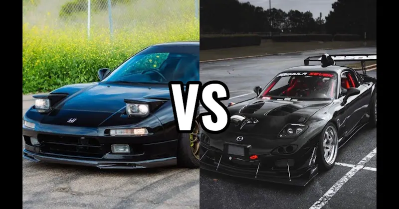 Honda NSX (First Gen) vs. Mazda RX-7 FD