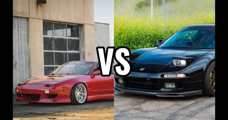 Honda NSX (First Gen) vs. Nissan 240SX