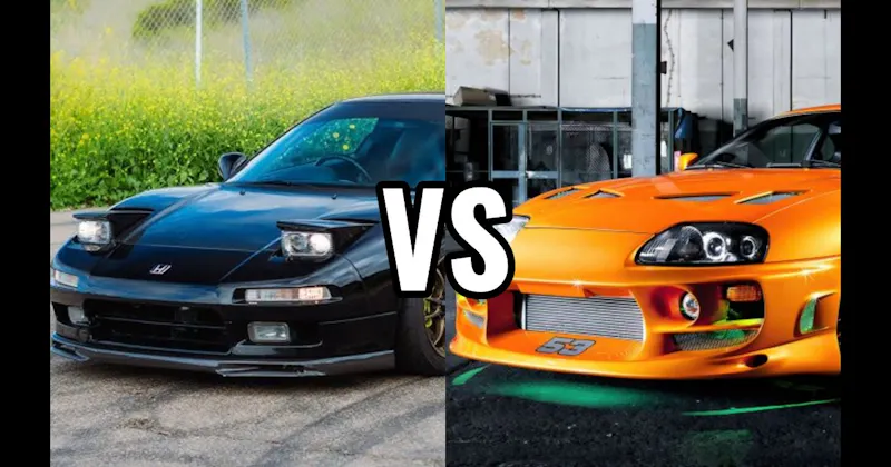 Honda NSX (First Gen) vs. Toyota Supra MK4