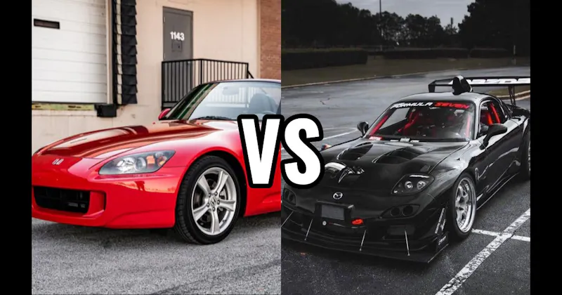 Honda S2000 vs. Mazda RX-7 FD