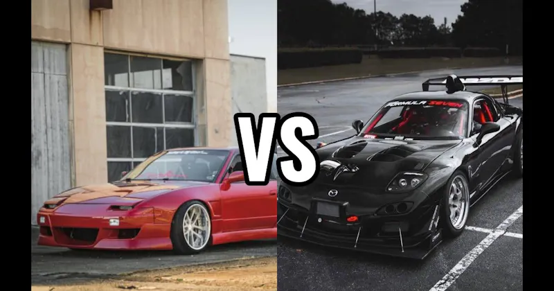 Mazda RX-7 FD vs. Nissan 240SX