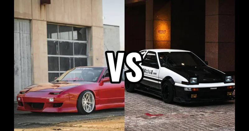 Nissan 240SX vs. Toyota AE86