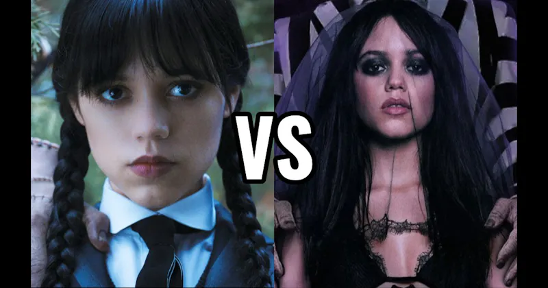 Astrid Deetz (Beetlejuice Beetlejuice) vs. Wednesday Addams (Wednesday)