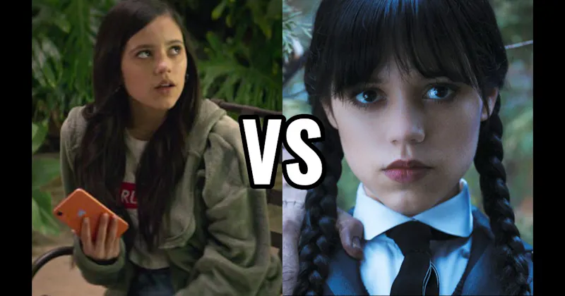 Ellie Alves (You) vs. Wednesday Addams (Wednesday)