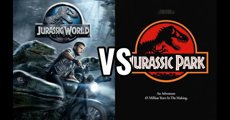 Jurassic Park (1993) vs. Jurassic World (2015)