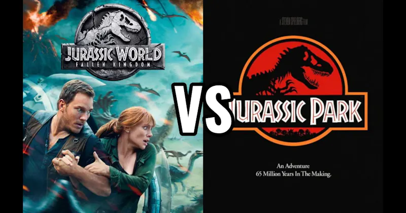 Jurassic Park (1993) vs. Jurassic World: Fallen Kingdom (2018)