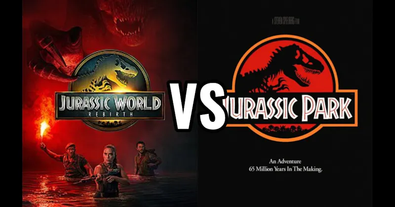 Jurassic Park (1993) vs. Jurassic World: Rebirth