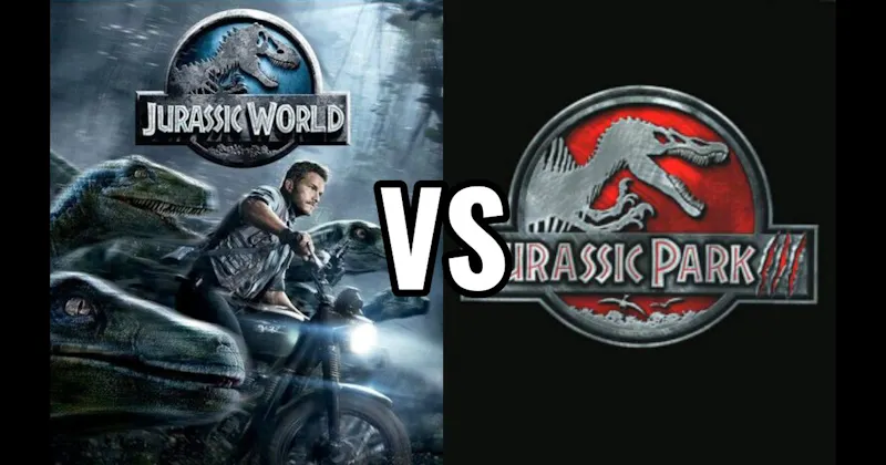 Jurassic Park III (2001) vs. Jurassic World (2015)
