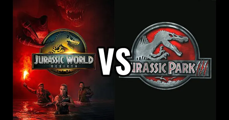 Jurassic Park III (2001) vs. Jurassic World: Rebirth