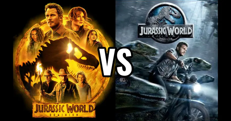 Jurassic World (2015) vs. Jurassic World: Dominion (2022)