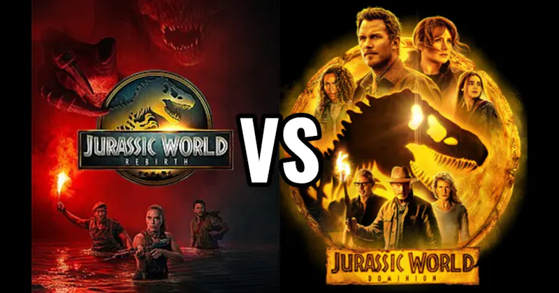 Jurassic World: Dominion (2022) vs. Jurassic World: Rebirth