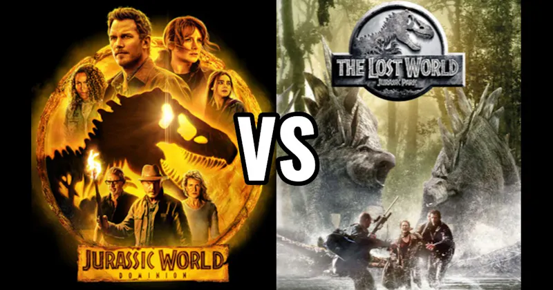 Jurassic World: Dominion (2022) vs. The Lost World: Jurassic Park (1997)