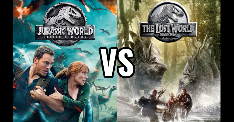 Jurassic World: Fallen Kingdom (2018) vs. The Lost World: Jurassic Park (1997)
