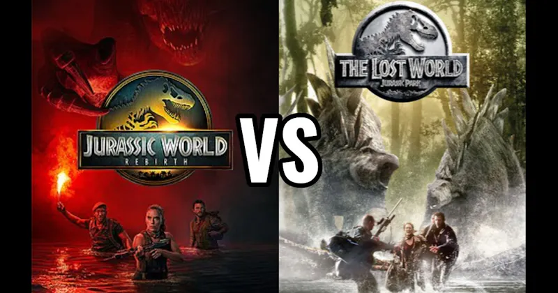 Jurassic World: Rebirth vs. The Lost World: Jurassic Park (1997)
