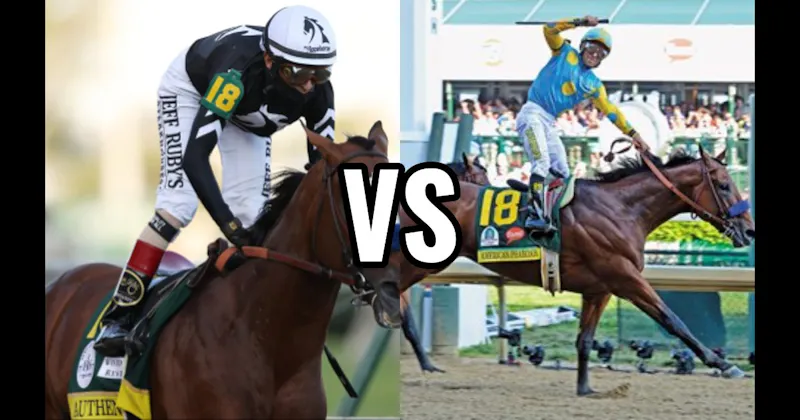 American Pharoah vs. Authentic