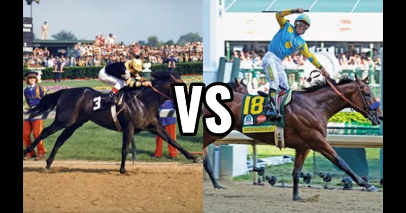 American Pharoah vs. Seattle Slew