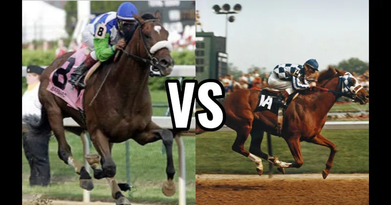 Barbaro vs. Secretariat