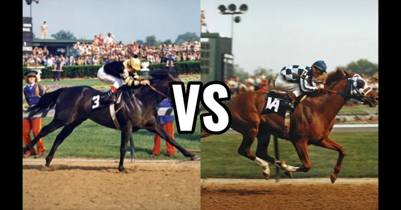 Seattle Slew vs. Secretariat