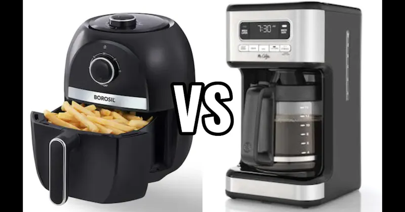Air Fryer vs. Coffee Maker (Drip)