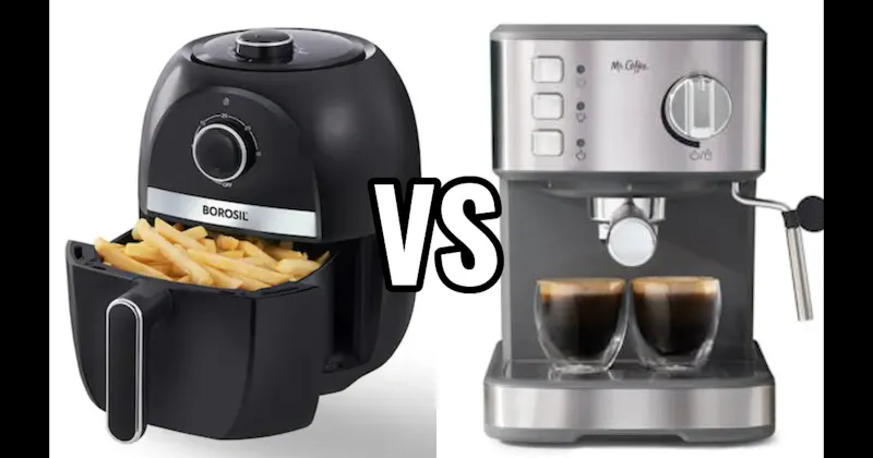 Air Fryer vs. Espresso Machine