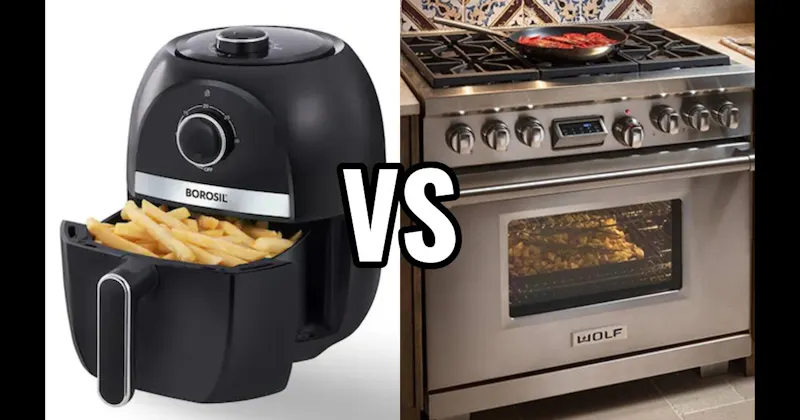 Air Fryer vs. Gas Range
