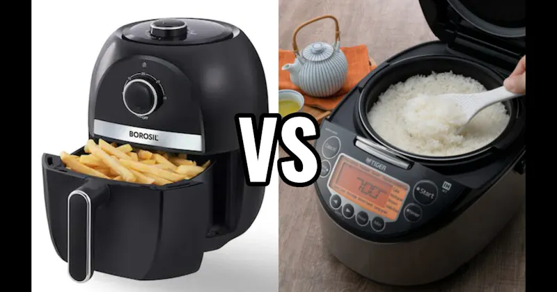 Air Fryer vs. Rice Cooker