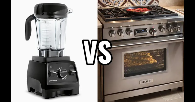 Blender vs. Gas Range