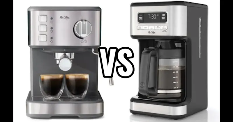 Coffee Maker (Drip) vs. Espresso Machine