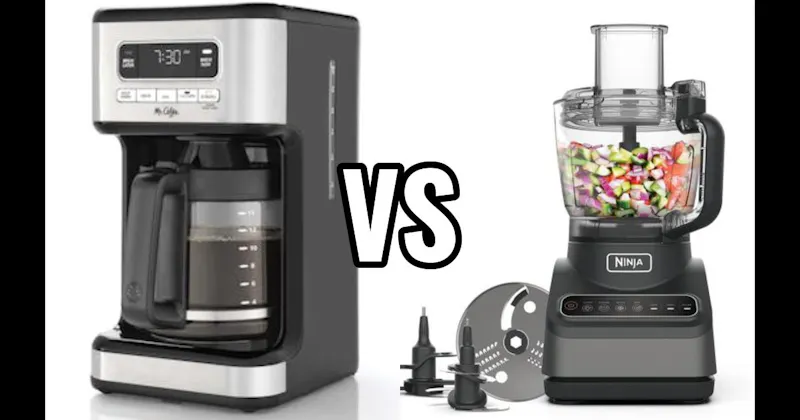 Coffee Maker (Drip) vs. Food Processor