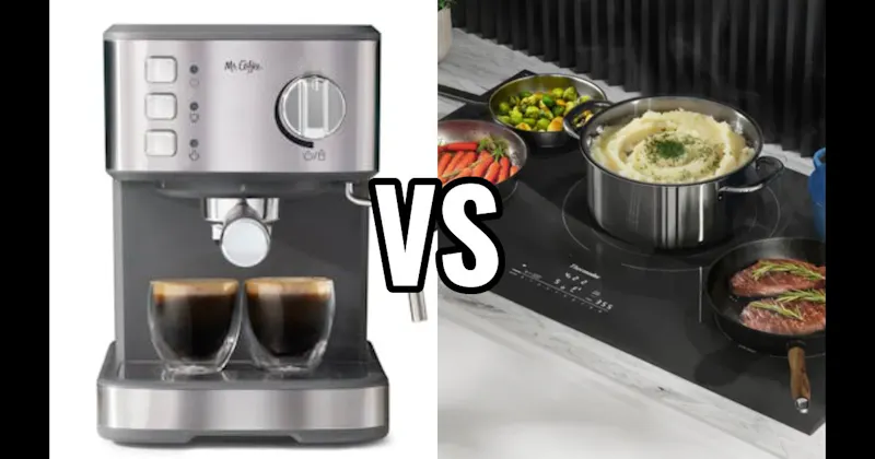 Espresso Machine vs. Induction Cooktop